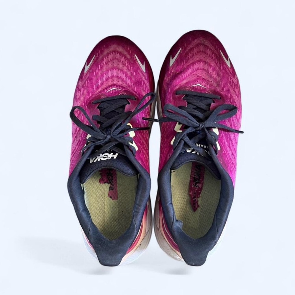 Hoka One One pink trainers women’s size 8.5 - Picture 7 of 7